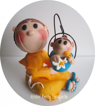 Santo António personalizado 20cm